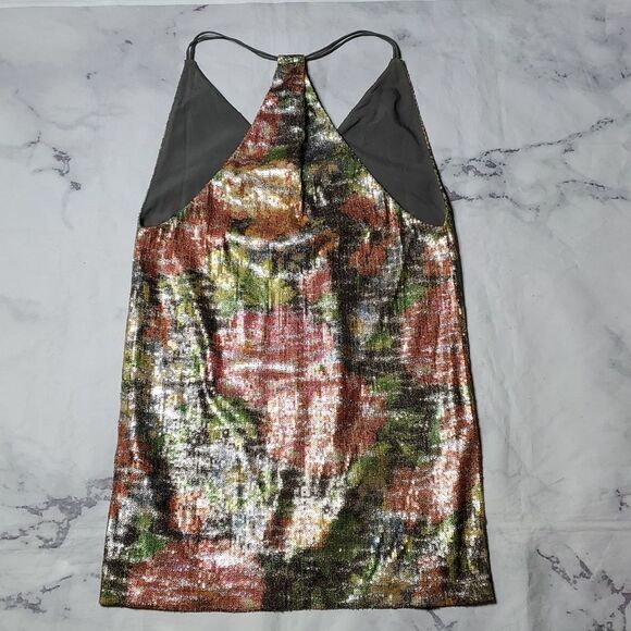 Free People Tangier Floral Sequin Mini Dress - Picture 7 of 7